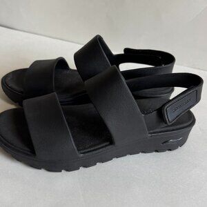 Skechers Foamies Footsteps Breezy Feels Women's Lightweight Sandals Black 9